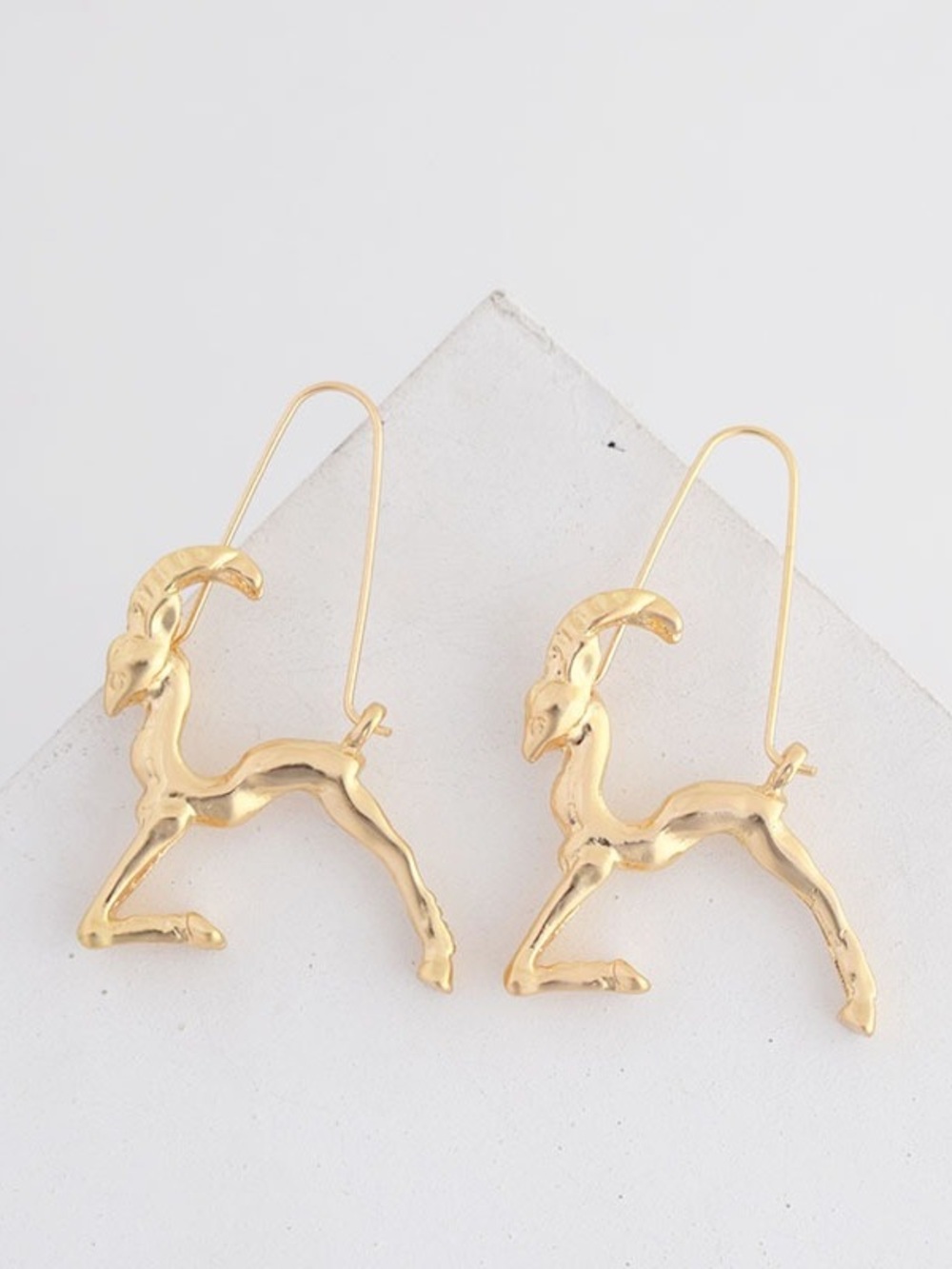 Mysterious Constellation Drop Earrings - Capricorn